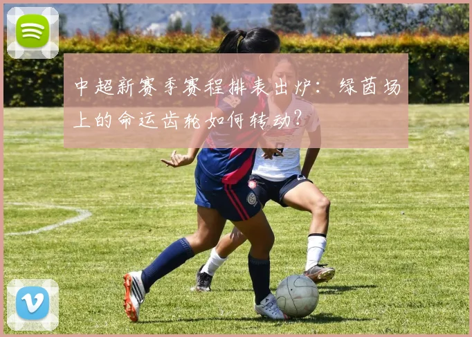 中超新赛季赛程排表出炉:绿茵场上的命运齿轮如何转动?