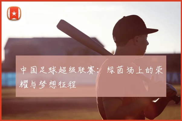 中国足球超级联赛：绿茵场上的荣耀与梦想征程